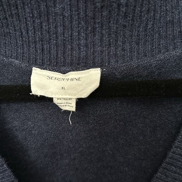 Seraphine Navy Blue Tunic - Picture 3 of 4